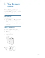 Предварительный просмотр 5 страницы Philips BT5580 User Manual