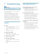 Предварительный просмотр 12 страницы Philips BT5580 User Manual