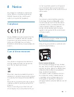 Предварительный просмотр 13 страницы Philips BT5580 User Manual