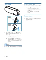 Предварительный просмотр 8 страницы Philips BT6000 User Manual