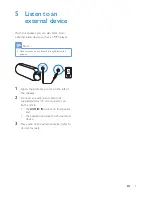 Предварительный просмотр 11 страницы Philips BT6000 User Manual