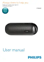 Предварительный просмотр 1 страницы Philips BT6000C User Manual