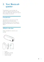 Предварительный просмотр 5 страницы Philips BT6000C User Manual