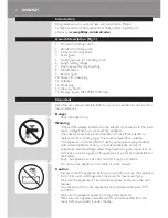 Preview for 4 page of Philips BT9280 User Manual