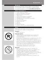 Preview for 15 page of Philips BT9280 User Manual