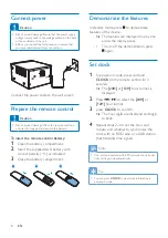 Предварительный просмотр 10 страницы Philips BTB1370 User Manual