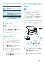 Предварительный просмотр 13 страницы Philips BTB1370 User Manual