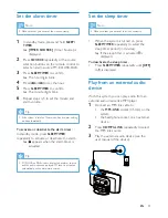 Предварительный просмотр 21 страницы Philips BTB2090 User Manual