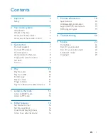 Preview for 3 page of Philips BTB2315 User Manual