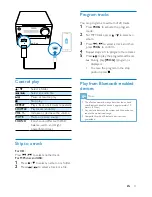 Preview for 13 page of Philips BTB2315 User Manual