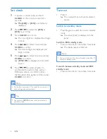 Preview for 10 page of Philips BTB2462 User Manual