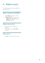 Preview for 17 page of Philips BTB2470 User Manual