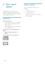 Preview for 6 page of Philips BTB3370 User Manual