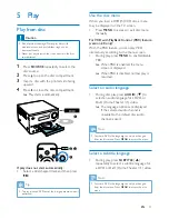 Preview for 15 page of Philips BTD3180 User Manual