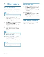 Preview for 22 page of Philips BTD3180 User Manual