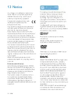 Preview for 30 page of Philips BTD3180 User Manual