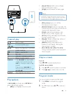 Preview for 17 page of Philips BTD7170 User Manual