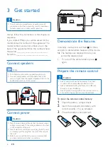 Предварительный просмотр 8 страницы Philips BTM1180 User Manual