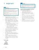 Preview for 3 page of Philips BTM2056 User Manual