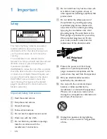 Предварительный просмотр 3 страницы Philips BTM2180/37 User Manual