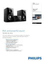 Philips BTM2180 Specifications preview