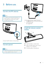 Предварительный просмотр 9 страницы Philips BTM2280 User Manual