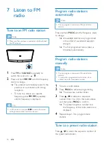 Preview for 16 page of Philips BTM2280 User Manual
