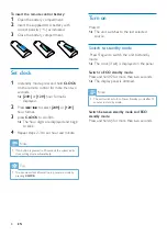 Предварительный просмотр 10 страницы Philips BTM2310 User Manual