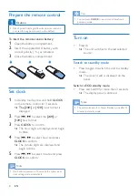 Предварительный просмотр 10 страницы Philips btm2460 User Manual