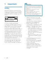 Preview for 3 page of Philips BTM2560 User Manual