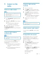 Preview for 17 page of Philips btm3360 User Manual