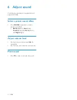 Preview for 18 page of Philips btm3360 User Manual