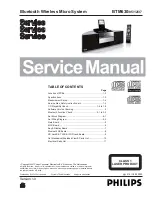 Preview for 1 page of Philips BTM630/05 Service Manual