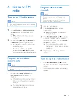 Preview for 16 page of Philips BTM8010 User Manual