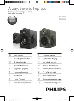 Предварительный просмотр 1 страницы Philips BTS3000 User Manual