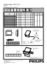 Philips BVP150 Mounting Instructions preview