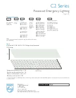 Preview for 2 page of Philips C2 Series Specification