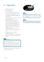 Предварительный просмотр 4 страницы Philips CAB11 User Manual