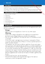 Preview for 6 page of Philips CAFE GAIA HD7544/20 Manual
