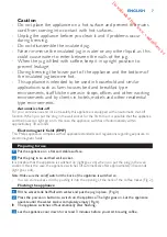 Preview for 7 page of Philips CAFE GAIA HD7544/20 Manual