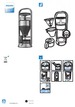 Preview for 1 page of Philips Cafe Gourmet HD5408/20 Manual