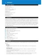 Preview for 36 page of Philips Cafe Gourmet HD5410/00 User Manual