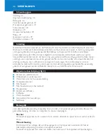 Preview for 46 page of Philips Cafe Gourmet HD5410/00 User Manual