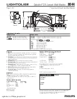 Preview for 1 page of Philips Calculite 8044 Specification