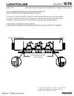 Preview for 1 page of Philips Calculite IS-PA Instruction Sheet