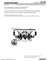 Предварительный просмотр 1 страницы Philips Calculite IS-PE Instruction Sheet