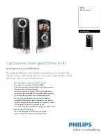 Philips CAM101BL Specifications preview