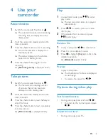 Preview for 10 page of Philips CAM102 User Manual