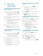 Preview for 10 page of Philips CAM110 User Manual