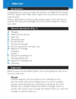 Preview for 6 page of Philips Candlelight Set HF8430 User Manual